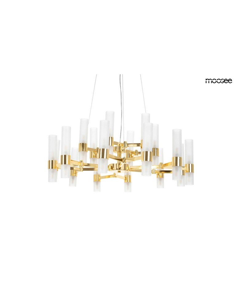 MOOSEE lampa wisząca TUBS 18 złota (MSE1501100457) MOOSEE lampa wisząca TUBS 18 złota (MSE1501100457)