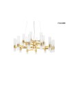 MOOSEE lampa wisząca TUBS 18 złota (MSE1501100457)