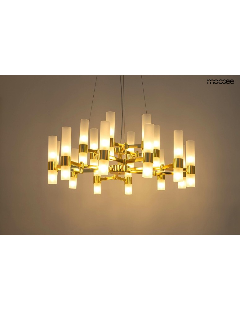 MOOSEE lampa wisząca TUBS 18 złota (MSE1501100457) MOOSEE lampa wisząca TUBS 18 złota (MSE1501100457)