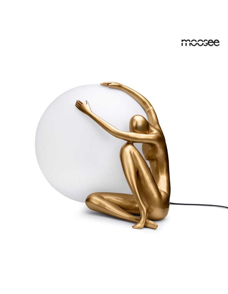 MOOSEE lampa podłogowa UOMO 50 złota (MSE1501100453)
