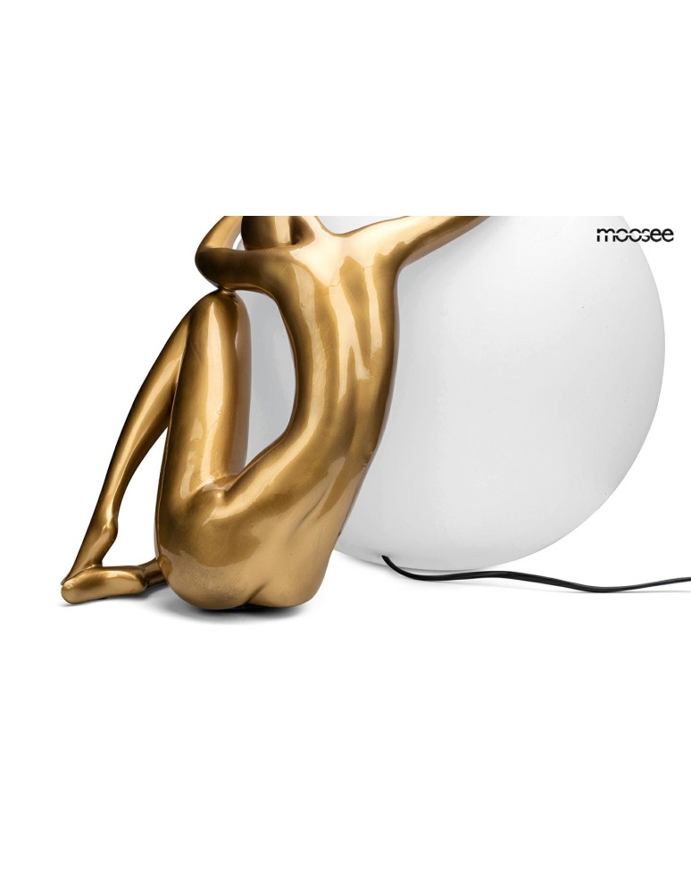 MOOSEE lampa podłogowa UOMO 50 złota (MSE1501100453)
