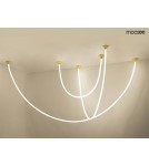 MOOSEE lampa wisząca LASSO 600 Smart złota (MSE1501100494) MOOSEE lampa wisząca LASSO 600 Smart złota (MSE1501100494)