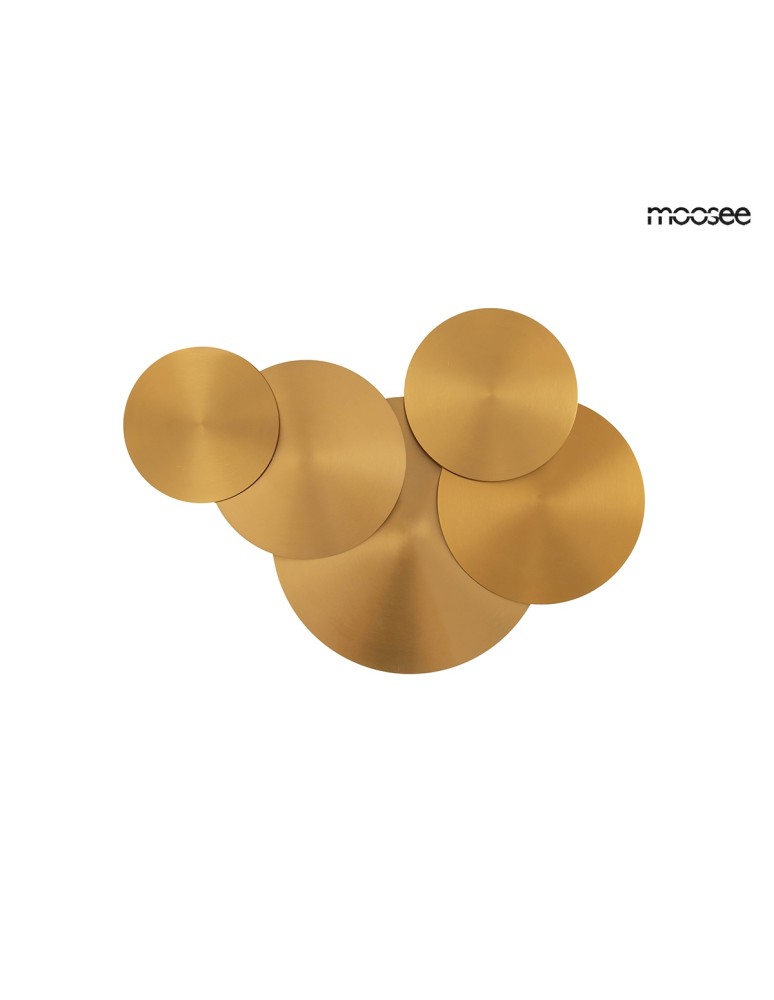 MOOSEE lampa ścienna SCUDO złota (MSE1501100148)