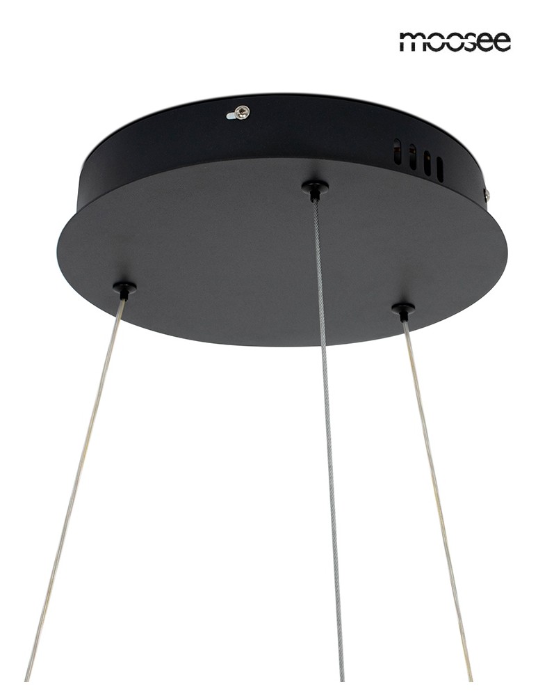 MOOSEE lampa wisząca GARDENS 90 czarna (MSE1501100437) MOOSEE lampa wisząca GARDENS 90 czarna (MSE1501100437)
