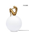 MOOSEE lampa podłogowa UOMO 35 złota (MSE1501100430)