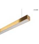 Lampy wiszące nad wyspę - MOOSEE lampa wisząca LINUS 120 złota (MSE1501100421) - product 5