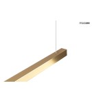 Lampy wiszące nad wyspę - MOOSEE lampa wisząca LINUS 120 złota (MSE1501100421) - product 6