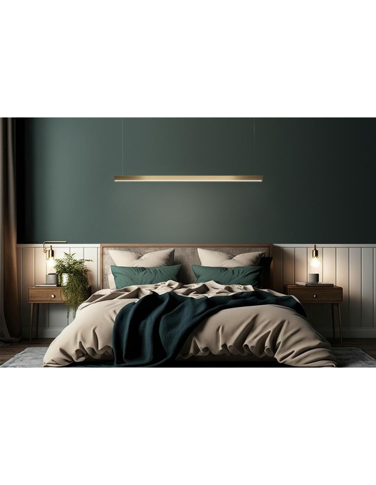 MOOSEE lampa wisząca LINUS 120 złota (MSE1501100421)