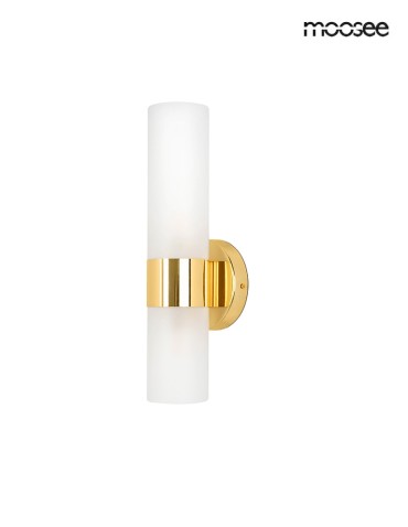 MOOSEE lampa ścienna TUBS złota (MSE1501100455)