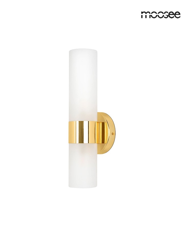 MOOSEE lampa ścienna TUBS złota (MSE1501100455)
