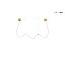 MOOSEE lampa wisząca LASSO 400 Smart złota (MSE1501100442) MOOSEE lampa wisząca LASSO 400 Smart złota (MSE1501100442)