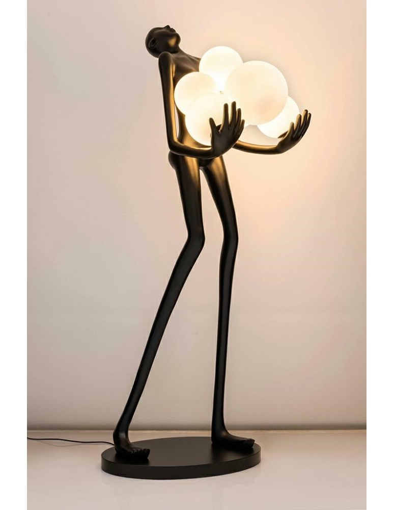 King Home MOOSEE lampa podłogowa HUMAN PREMIUM -    włókno szklane, szkło (MSE1501100339)