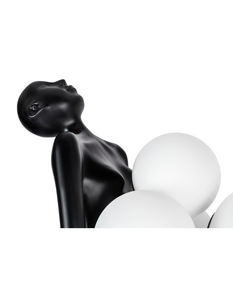 King Home MOOSEE lampa podłogowa HUMAN PREMIUM -    włókno szklane, szkło (MSE1501100339)