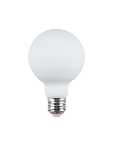 Italux E27 9W 3000K G80 MILKY Żarówka LED 1xE27 8W 690 lm 3000K (Ciepła biel) Biały opalowy 5214-G80-DIM-MILKY-3K
