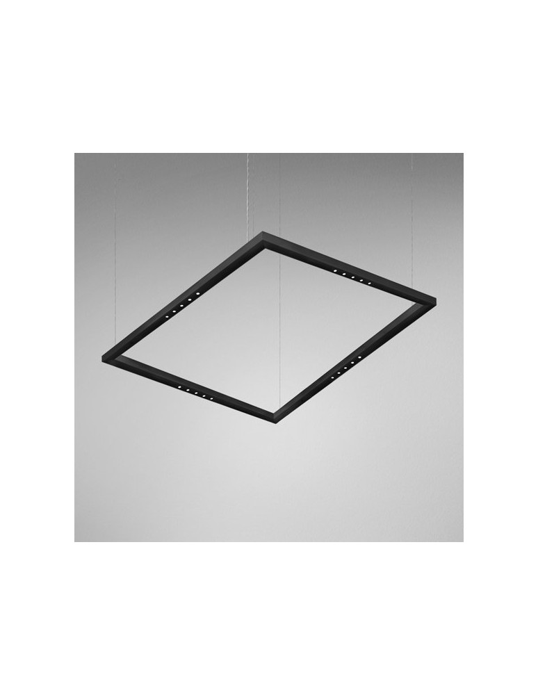 Lampy wiszące LED - Aqform LENS LINE Wisząca 89x89 SQ 13,5W 1510lm 50445 - produkt kolory-swiatla.pl 1