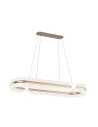 Italux Sopla Wisząca LED 56W 3900 lm 3000K (Ciepła biel) Złoty, biały PND-63728-56W-3K-GD