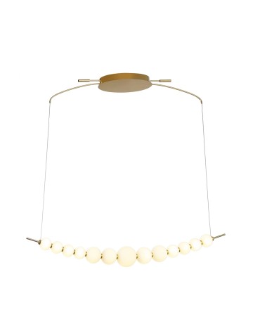 Italux Ronza Wisząca LED 37W 3100 lm 3000K (Ciepła biel) Złoty PND-36472-37W-3K-GD