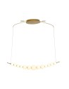 Italux Ronza Wisząca LED 37W 3100 lm 3000K (Ciepła biel) Złoty PND-36472-37W-3K-GD