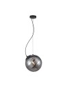 Italux Perona Wisząca 1xE27 60W Czarny mat PND-92389-1-BK