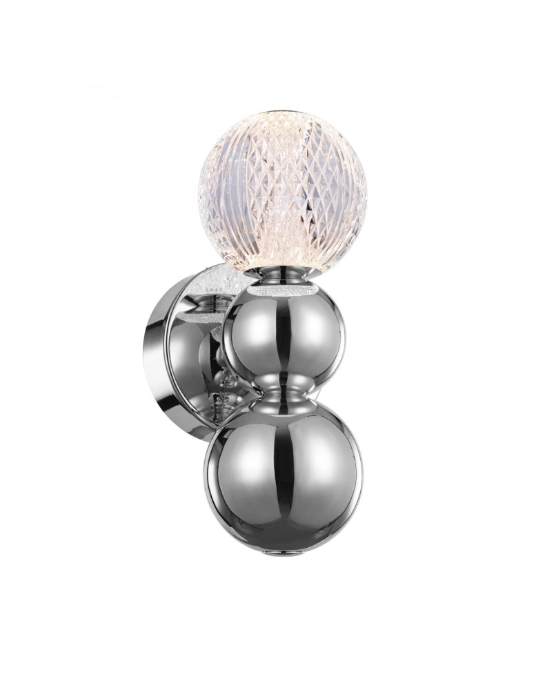 Italux Oter Kinkiet 2xLED 4W 220 lm 3000K (Ciepła biel) Chrom WL-83728-4W-3K-CH