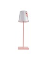 Italux Ostap Stołowa przenośna LED 5W 300 lm 3000K + RGB IP54 Różowy TB-2749-PK