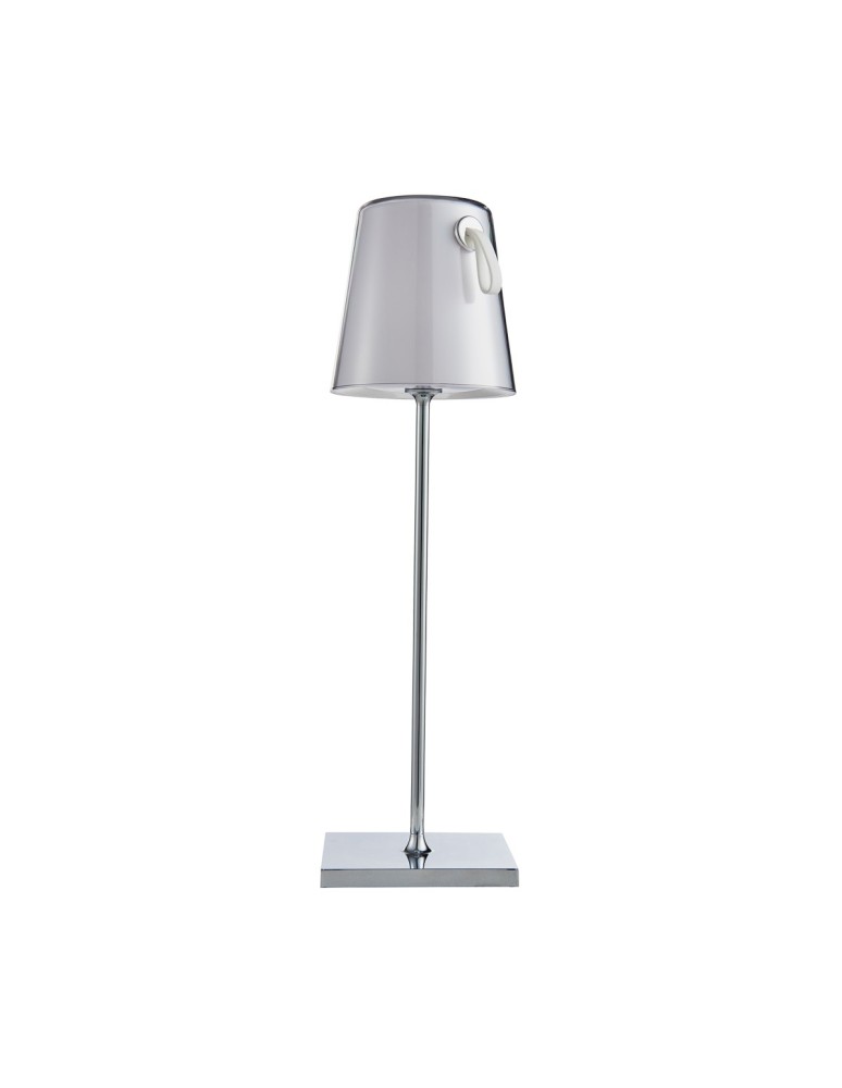 Italux Ostap Stołowa przenośna LED 5W 300 lm 3000K + RGB IP54 Chromowy TB-2749-CH