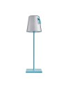 Italux Ostap Stołowa przenośna LED 5W 300 lm 3000K + RGB IP54 Niebieski TB-2749-BL