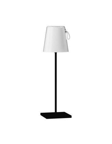 Italux Ostap Stołowa przenośna LED 5W 300 lm 3000K + RGB IP54 Czarny TB-2749-BK