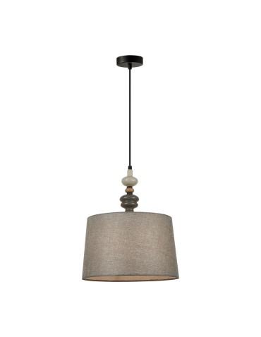 Italux Nerom Wisząca 1xE27 60W Czarny mat PND-22374B-BK