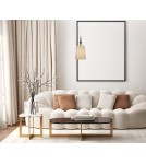 Lampy wiszące z abażurem - Italux Moren Wisząca 1xE27 60W Brąz antyczny PND-84678D-AB - product 2