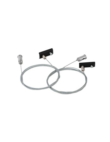 Italux Magnetic Track Zestaw Zawieszeń do Szyny Magnetycznej 2szt Czarny TRMA-263537-2PC-SUSKIT