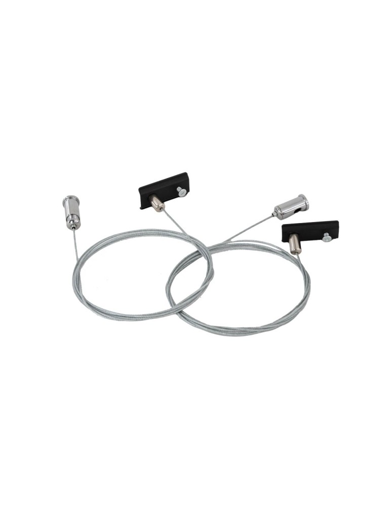 Italux Magnetic Track Zestaw Zawieszeń do Szyny Magnetycznej 2szt Czarny TRMA-263537-2PC-SUSKIT