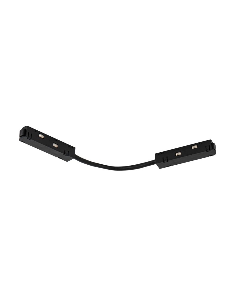 Italux Magnetic Track Łącznik Zasilający Prosty Elastyczny Czarny TRMA-PW-CONN-FLX