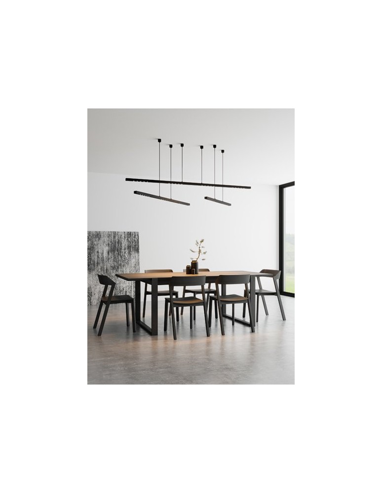 Lampy wiszące LED - Aqform LENS LINE Wisząca section LED 149cm 10W 1130lm 50284 - product kolory-swiatla.pl 3