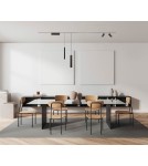 Lampy do szyn magnetycznych - Italux Magnetic Norman do Systemu Magnetycznego 12xLED 12W 3000K (Ciepła biel) Czarny TRM-79392-12W-3K-BK - product 3