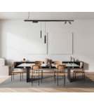 Lampy do szyn magnetycznych - Italux Magnetic Norman do Systemu Magnetycznego 12xLED 12W 3000K (Ciepła biel) Czarny TRM-79392-12W-3K-BK - product 4