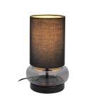 Lampki nocne - Italux Epiro Biurkowa 1xE27 40W Czarny, grafitowy TB-43648-BL-SG - product 1