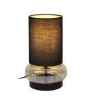 Italux Epiro Biurkowa 1xE27 40W Czarny, bursztynowy TB-43648-BL-AMB Italux Epiro Biurkowa 1xE27 40W Czarny, bursztynowy TB-43648-BL-AMB