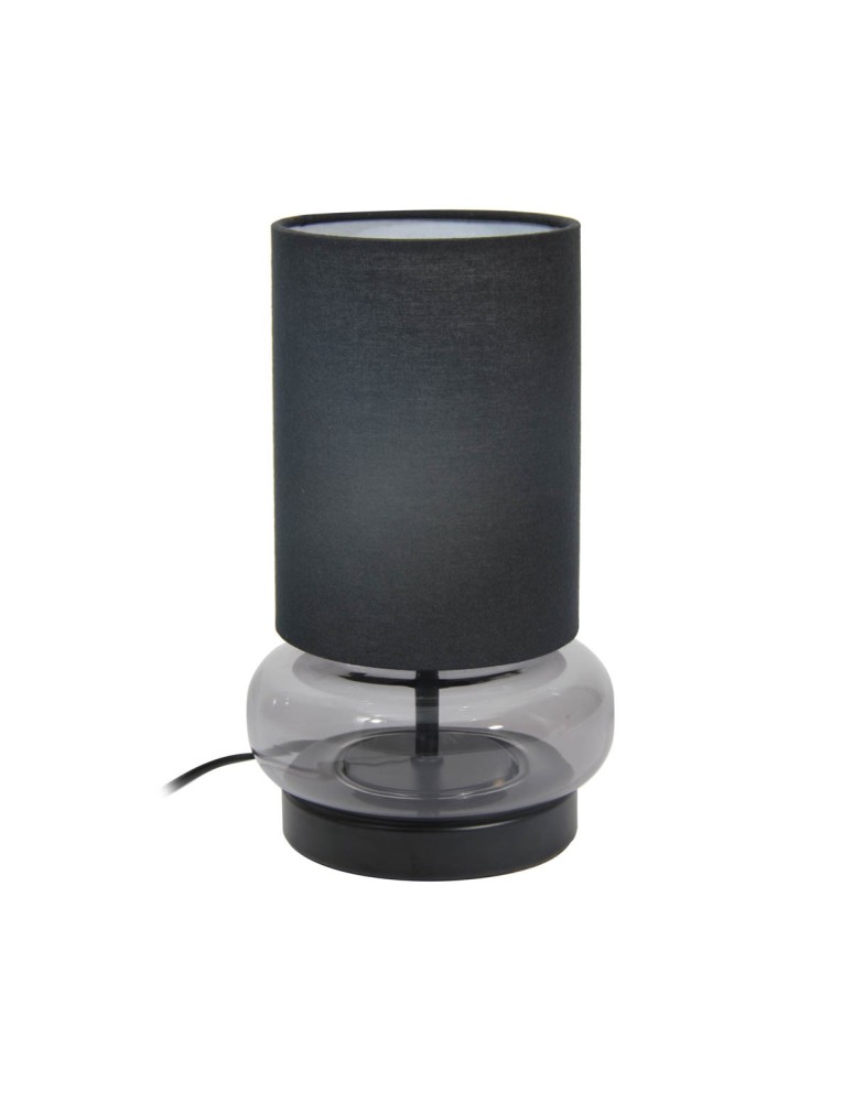 Lampki nocne - Italux Epiro Biurkowa 1xE27 40W Czarny, grafitowy TB-43648-BL-SG - product kolory-swiatla.pl 2