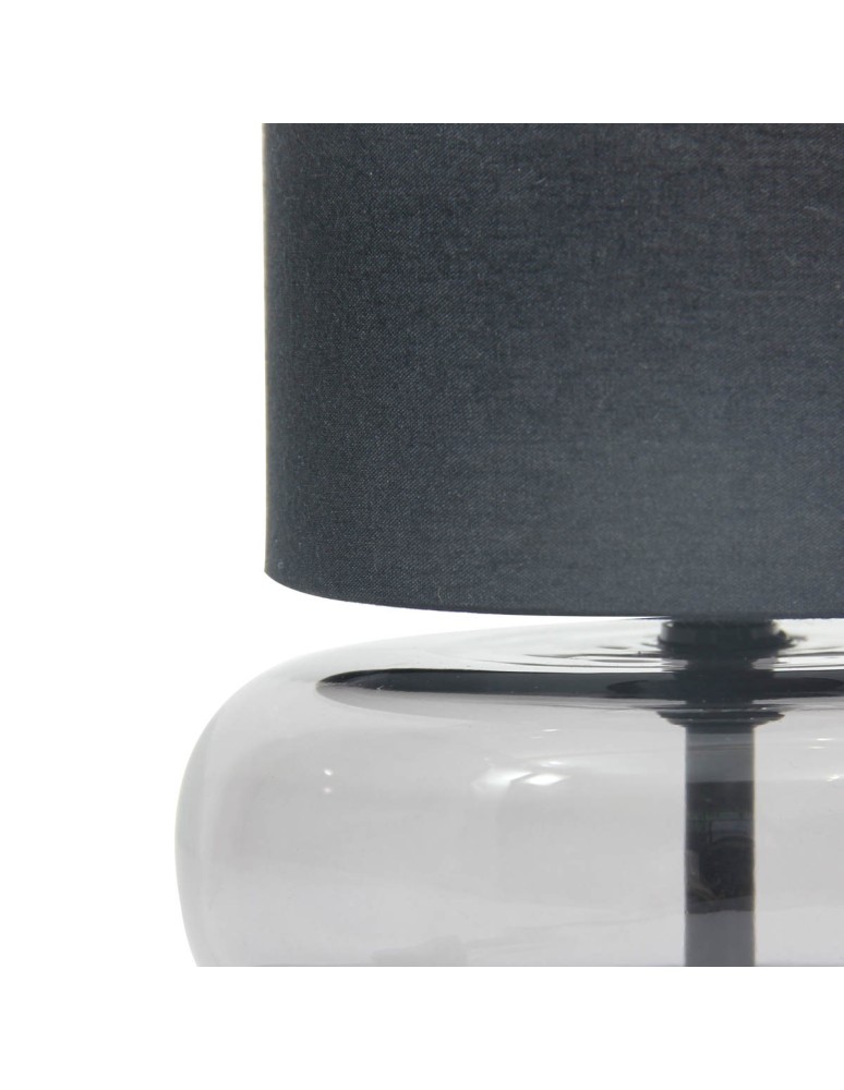 Lampki nocne - Italux Epiro Biurkowa 1xE27 40W Czarny, grafitowy TB-43648-BL-SG - product kolory-swiatla.pl 3