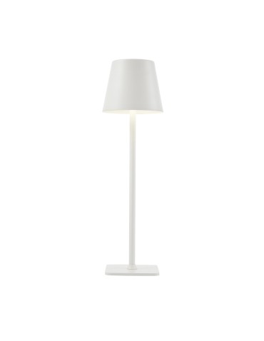 Italux Atlis Stołowa przenośna LED 5W 300 lm 3000K + 6500K (Możliwość przełączania) IP54 Biały TB-2821-WH