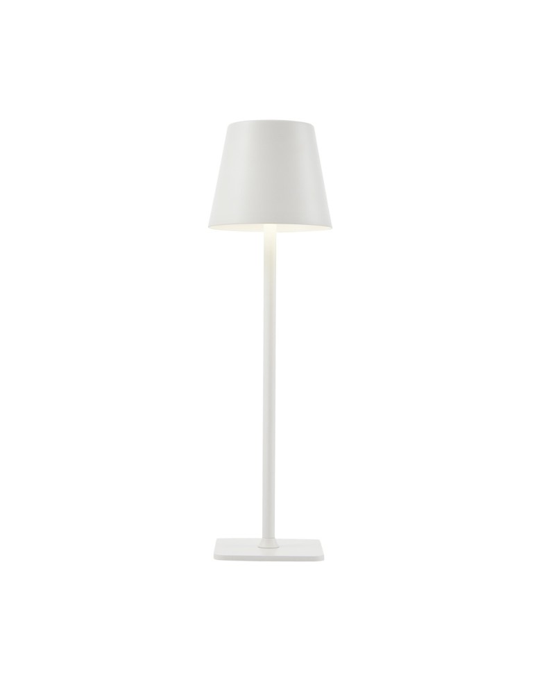 Italux Atlis Stołowa przenośna LED 5W 300 lm 3000K + 6500K (Możliwość przełączania) IP54 Biały TB-2821-WH
