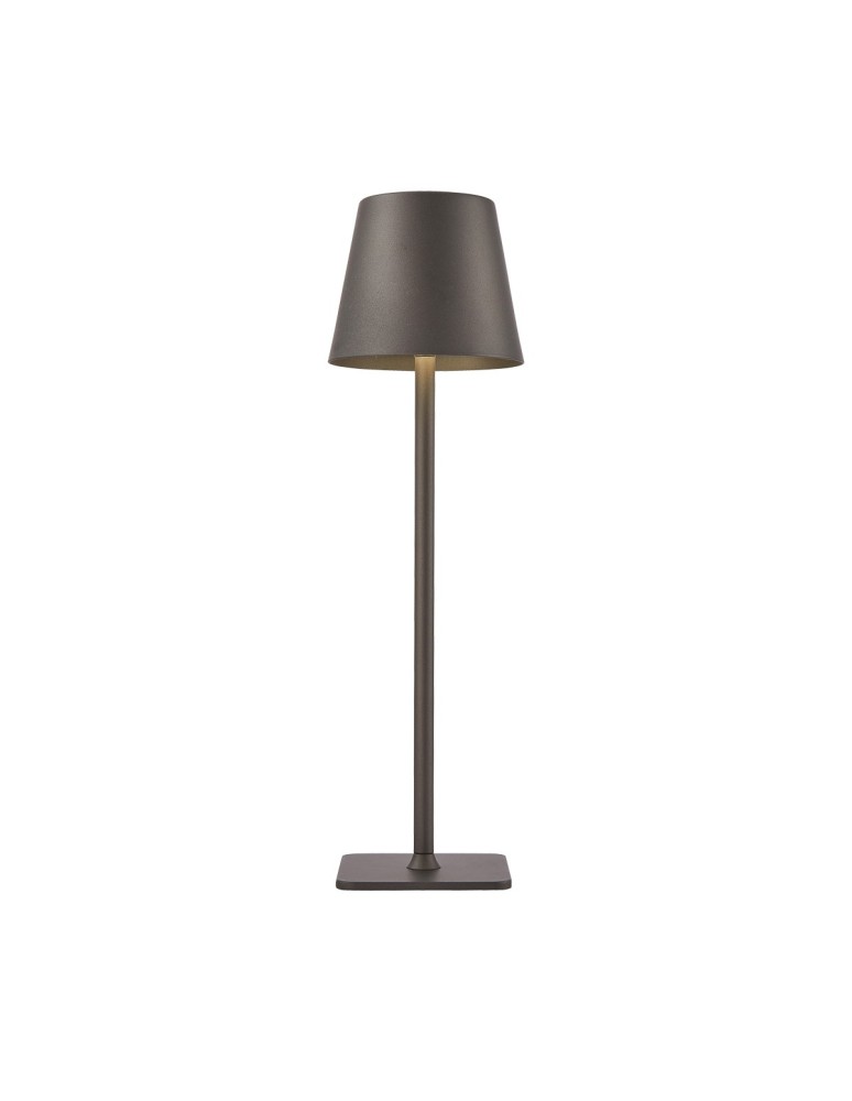 Italux Atlis Stołowa przenośna LED 5W 300 lm 3000K + 6500K (Możliwość przełączania) IP54 Grafitowy TB-2821-GR