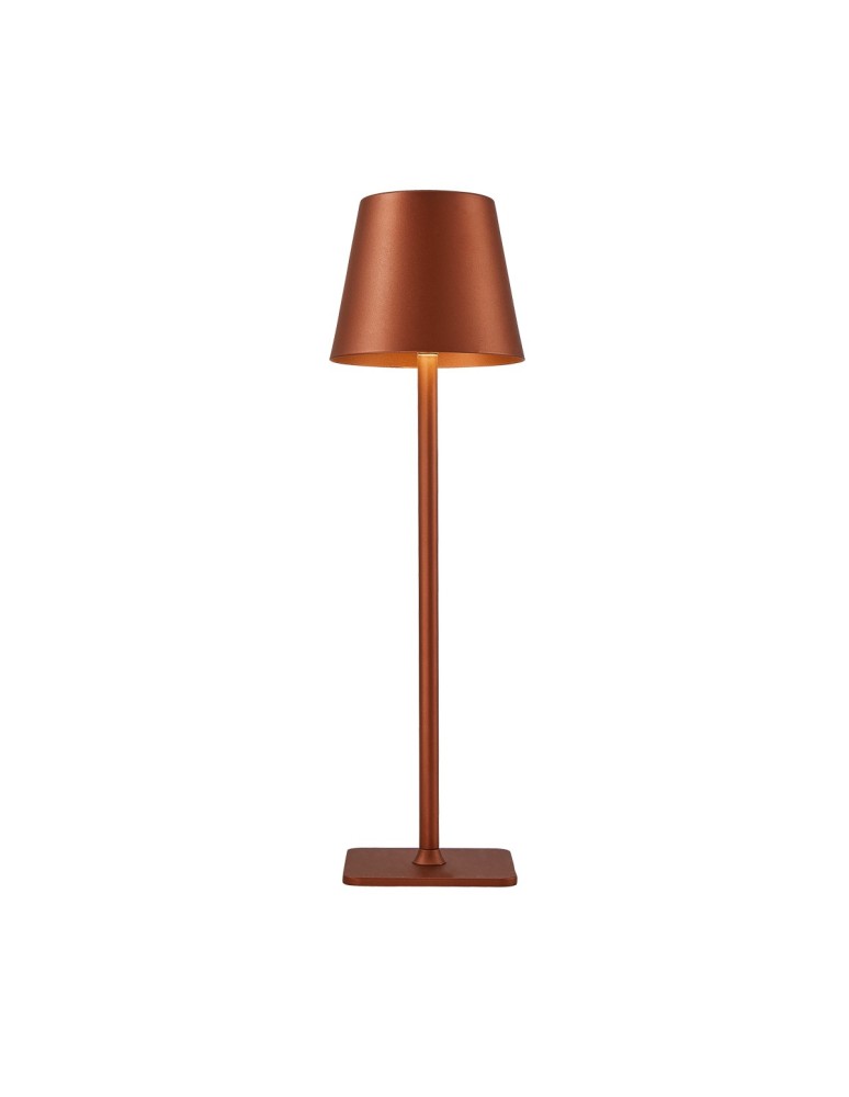 Italux Atlis Stołowa przenośna LED 5W 300 lm 3000K + 6500K (Możliwość przełączania) IP54 Kawowy TB-2821-CF