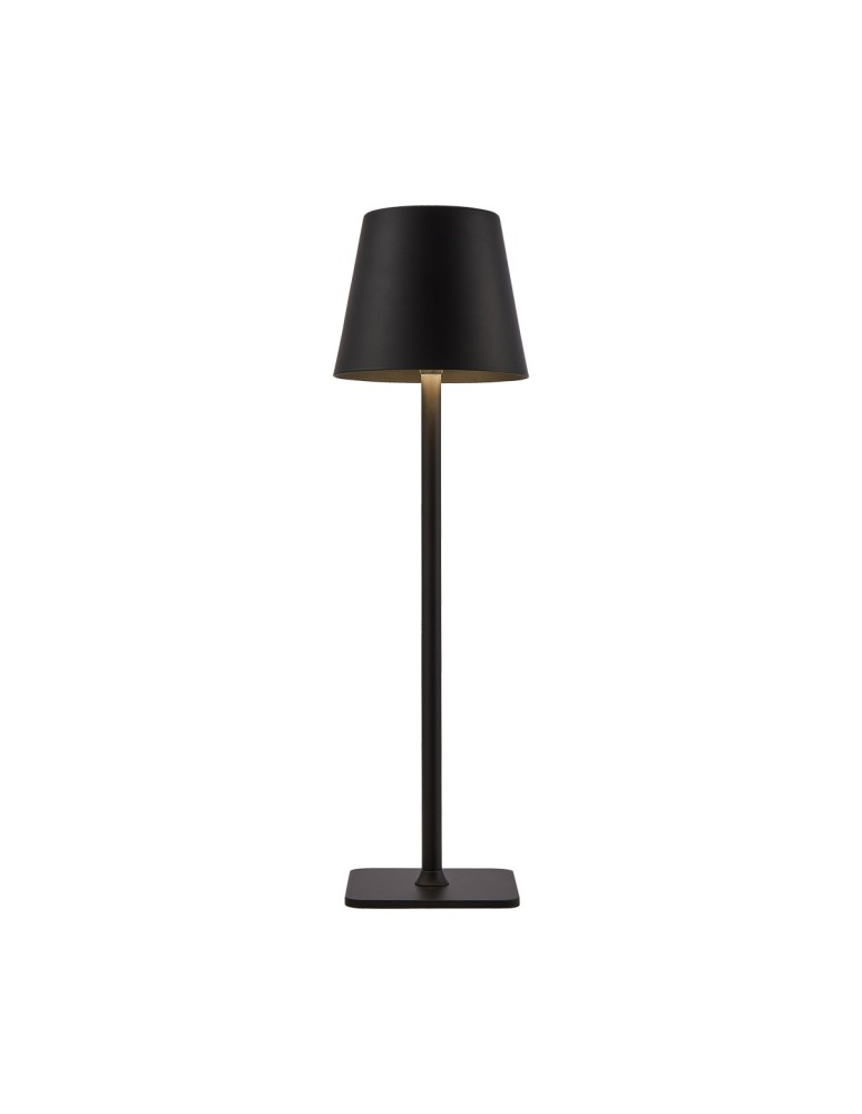Italux Atlis Stołowa przenośna LED 5W 300 lm 3000K + 6500K (Możliwość przełączania) IP54 Czarny TB-2821-BK