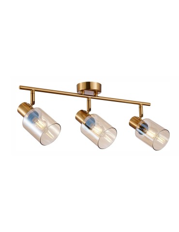 Italux Santia Reflektorek/Spot 3xE14 40W Mosieżny SPL-65342-3-BRO-AMB