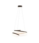 Italux Rustin Wisząca LED 45W 2356lm 3000K (Ciepła biel) Kawowy PND-58728-45W-3K Italux Rustin Wisząca LED 45W 2356lm 3000K (Ciepła biel) Kawowy PND-58728-45W-3K
