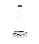 Italux Rustin Wisząca LED 45W 2356lm 3000K (Ciepła biel) Kawowy PND-58728-45W-3K Italux Rustin Wisząca LED 45W 2356lm 3000K (Ciepła biel) Kawowy PND-58728-45W-3K