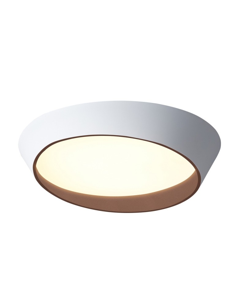 Italux Lucano Plafon LED 65W 3260 lm 3000K (Ciepła biel) Biały, złoty PLF-83748-65W-3K