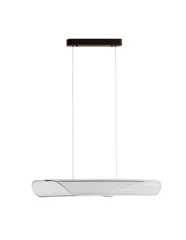 Italux Casel Wisząca LED 32W 1600 lm 3000K (Ciepła biel) Kawowy PND-57882-32W-3K
